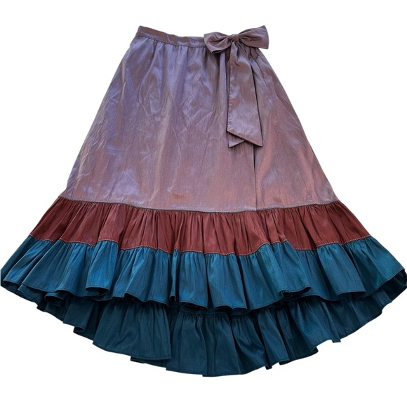 Anthropologie Dresses & Skirts - Sachin & Babi Anthropologie Purple Colorblocked Maxi Skirt NWT Women’s Size 6